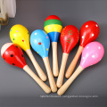 Wholesale Mini colorful Children's Early Education Percussion Instrument listening training toy Sand Hammer